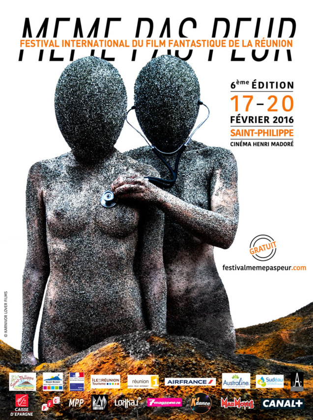 Festival MEME PAS PEUR à Saint-Philippe: une affiche… fantastique et médiatisée!