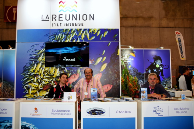 Salon de la Plongée à Paris: La Réunion y était!