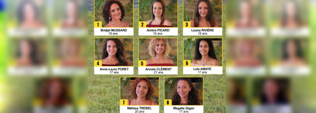 Miss Plaine des Cafres 2019 à Miel Vert: les 8 candidates
