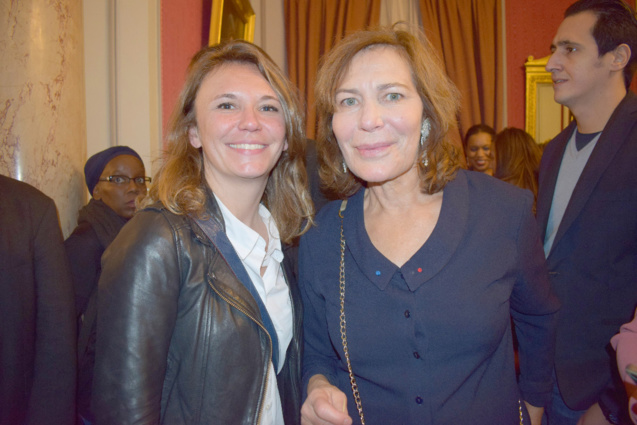 La cérémonie des vœux d'Annick Girardin, Ministre des Outre-Mer, à Paris 