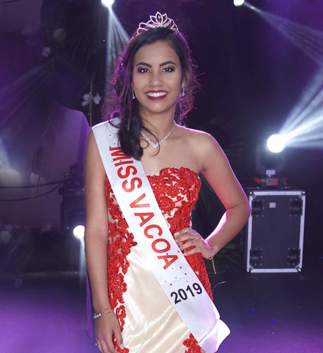 Frideline Mouniama, Miss Vacoa 2019