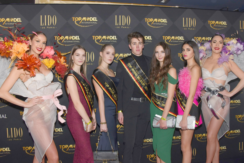 Les lauréats de 2019 Top Model Belgium (devenu Top Model International): Doriane Simon, Kelzy Salman, Marius Bourgogne, Noa Spierings et Tinne Jacobs