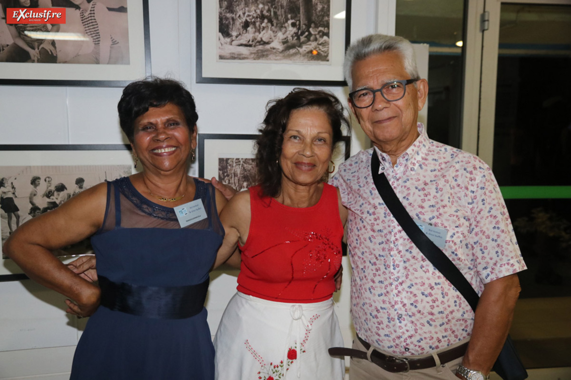 Elise Rangoulaman, Jacqueline Payet et Aristide Payet, anciens normaliens