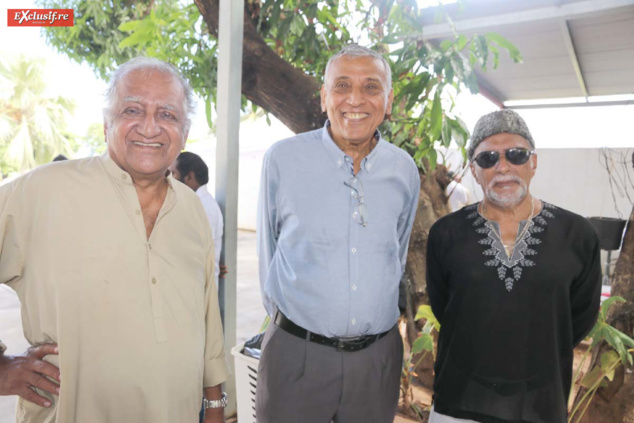 Dr Firoze Koytcha, un invité , et Firoze Devjee