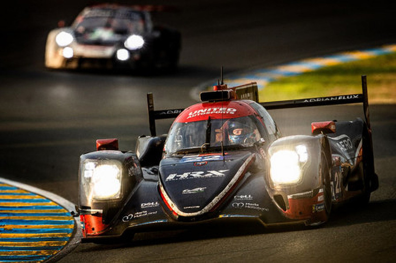 En LMP2, victoire d'United Autosports #22 (Oreca 07-Gibson) de Hanson-Albuquerque-Di Resta