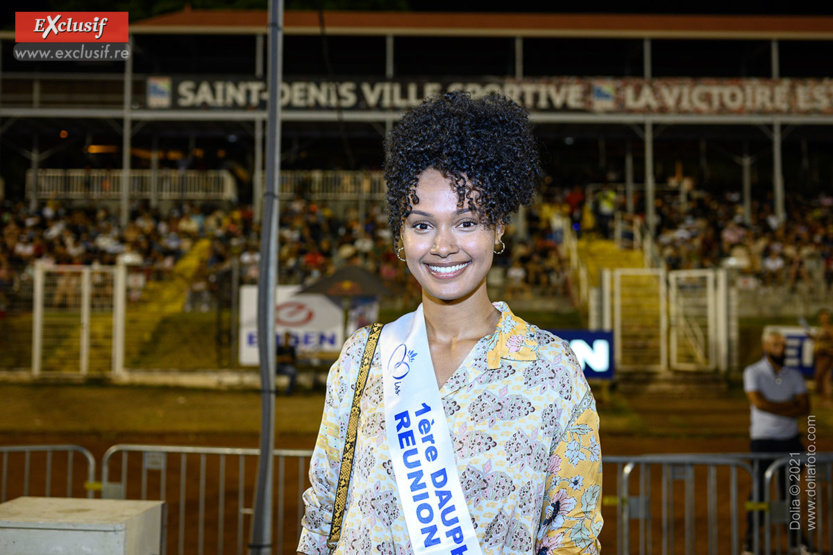 Tatiana Faubourg, 1ère dauphine Miss Réunion 2021, invitée d'honneur de la soirée de samedi