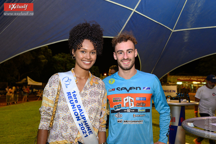 Tatiana Faubourg avec le champion métropolitain Thomas Ramette