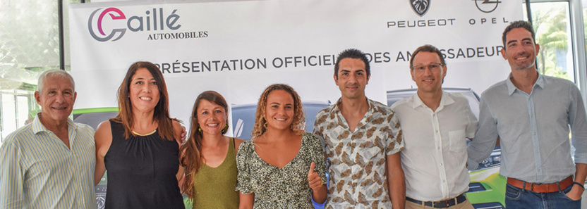 Deux ambassadrices et un ambassadeur pour Peugeot et Opel à La Réunion