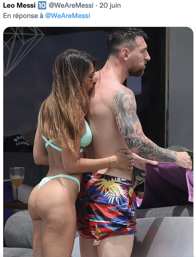 Léo Messi et son épouse Antonella: des vacances torrides!