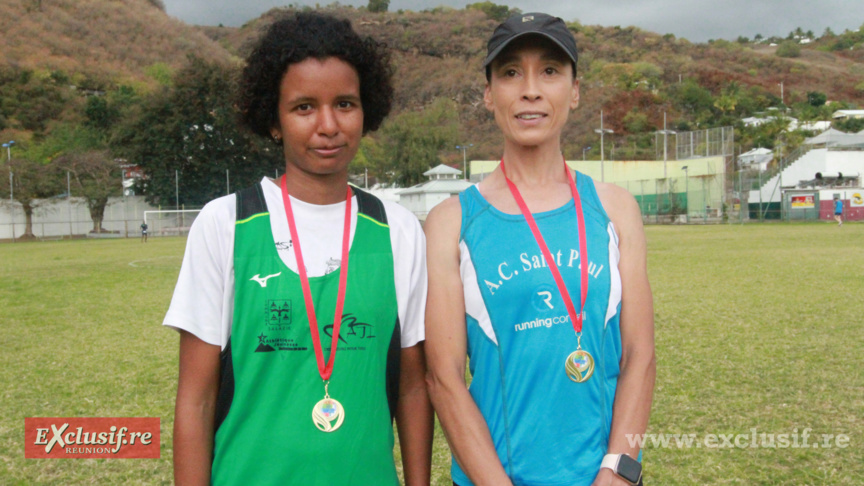 Isabelle Lamy 1ère et Flavia Ramin 2ème du championnat des 5 km