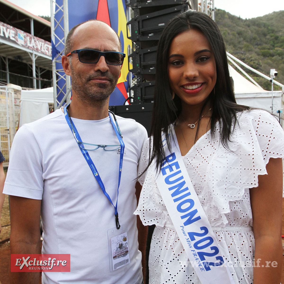 Didier Payet de Run Sport et Marion Marimoutou, Miss Réunion 2022