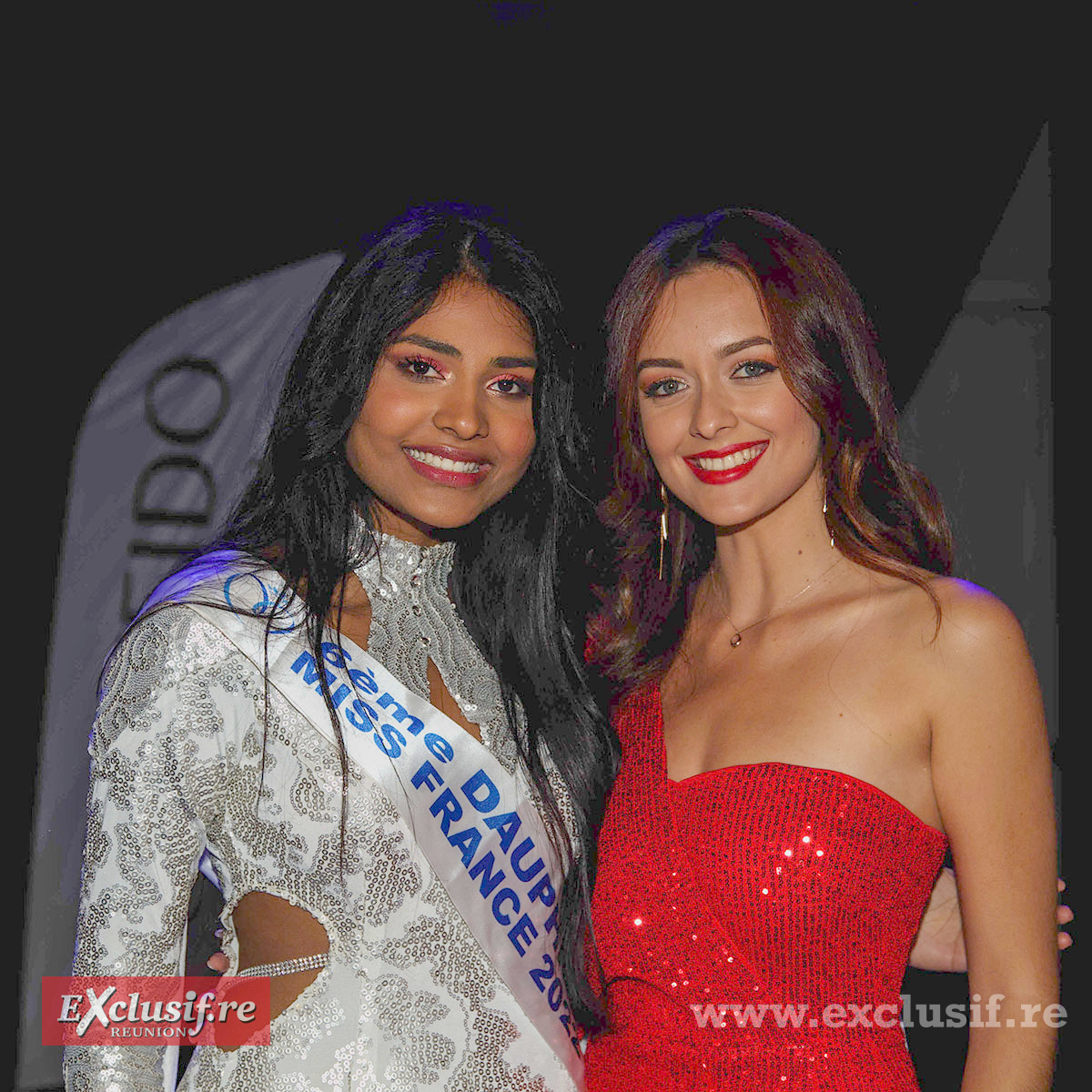 Deux superbes Miss Réunion: Dana Virin et Morgane Lebon
