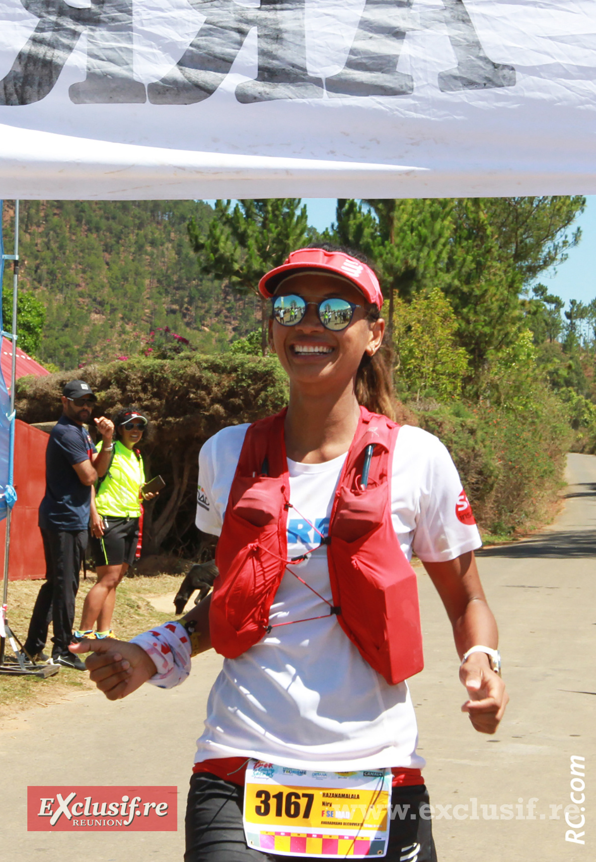 Niry Razanmalala, de Soprema Group, 1ère féminine des 23 km