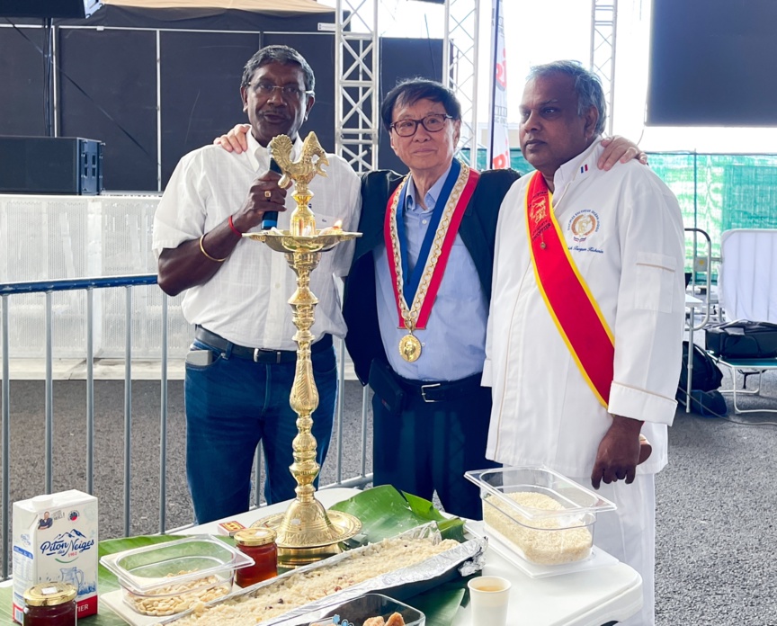 André Thien Ak Koon, maire du Tampon, peut être fier: 300 000 visiteurs et 3 records du monde pour Miel Vert 2023