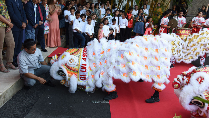 Fête chinoise au Département de La Réunion: photos