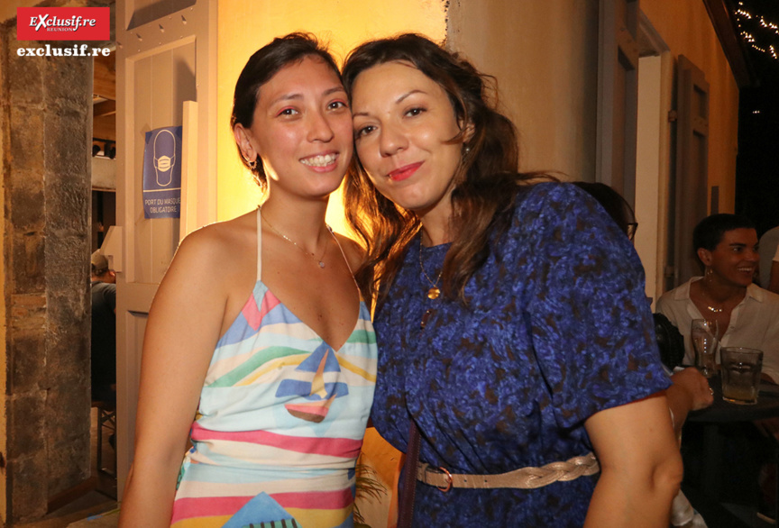 Adeline Kuyten (agence ADE), et Elsa Dahmani, présidente de Cinékour