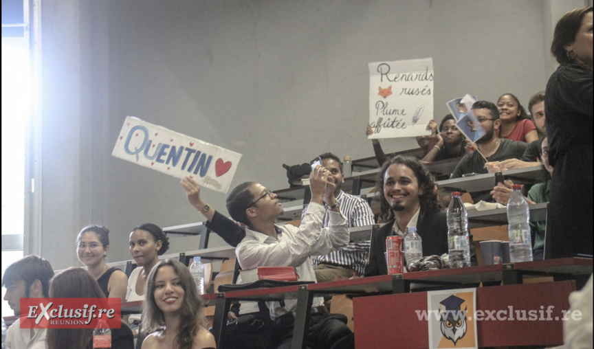 Une belle ambiance dans l'amphi....