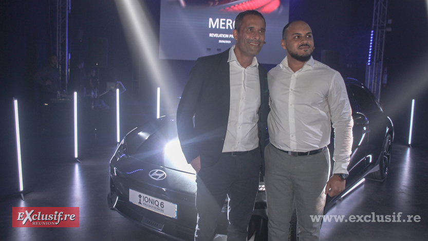 Mehdi Berrekama, directeur Ecoré, et Olivier Rougemont,