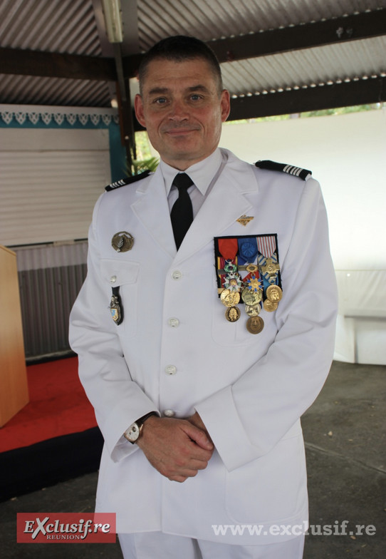 Le colonel Frédéric Labrunye, commandant de la Gendarmerie Nationale à La Réunion
