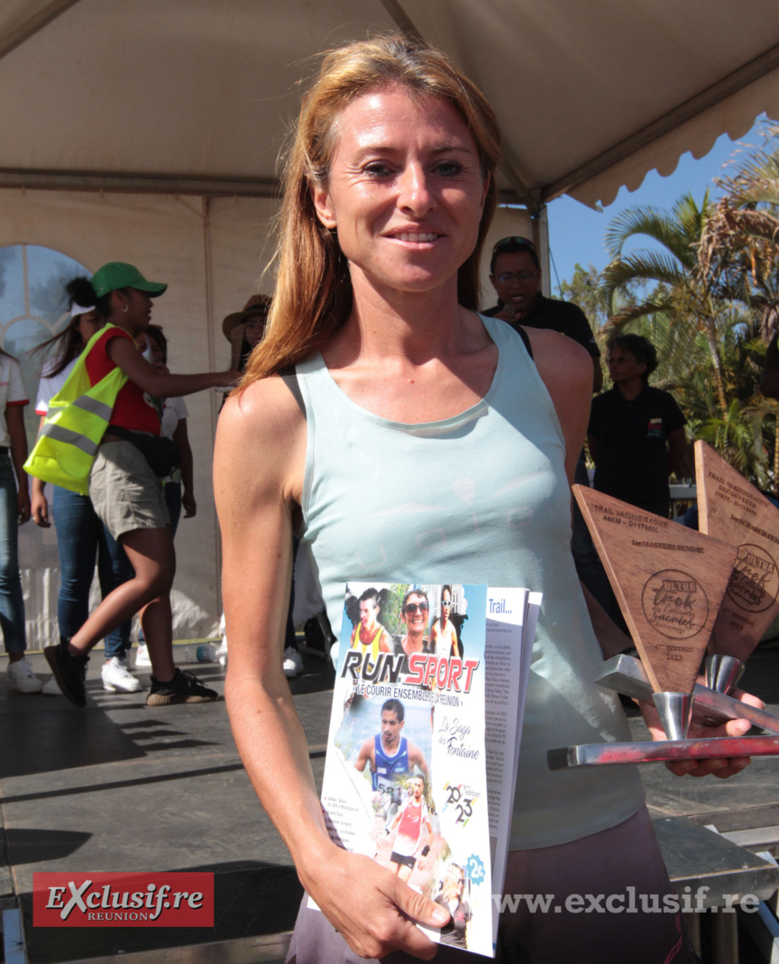 Ludivine Conrie a remporté l'étape numéro 2, sur 29 km