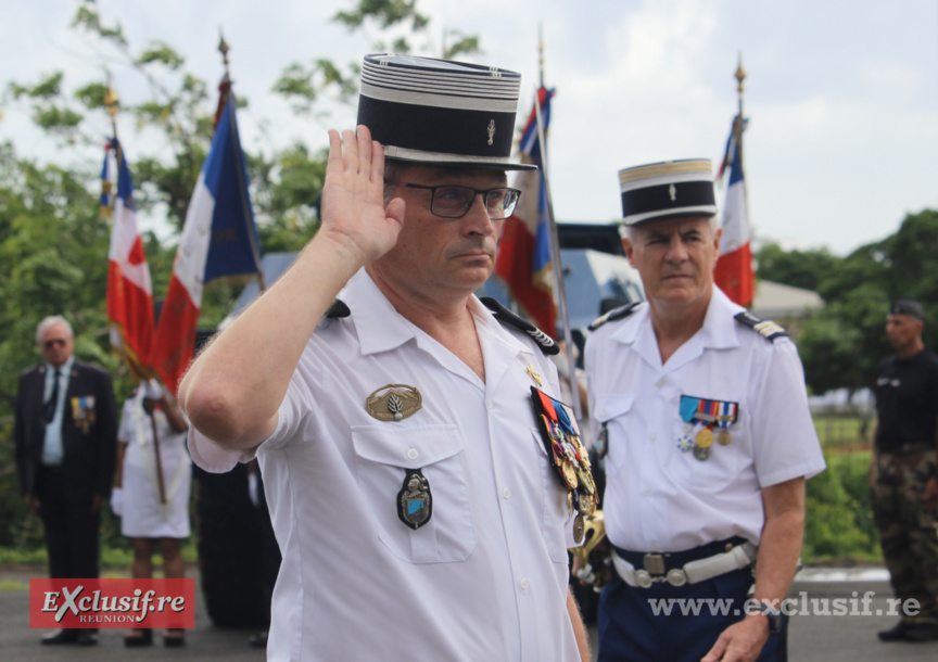 Le colonel Frédéric Labrunye, commandant de la Gendarmerie à La Réunion