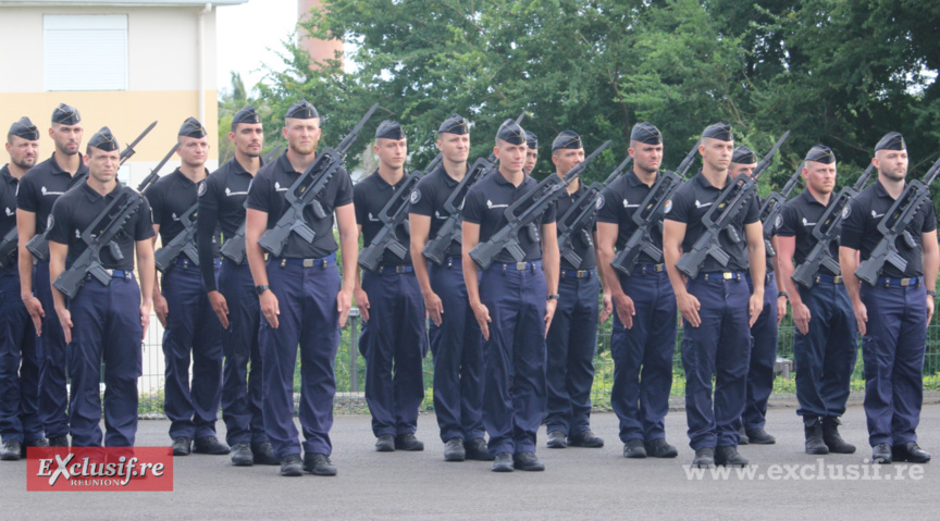 Gendarmerie nationale: remise des insignes de la Préparation Militaire