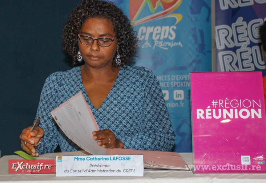 Sports: signature d'une convention Medef Réunion, Creps et Région Réunion 