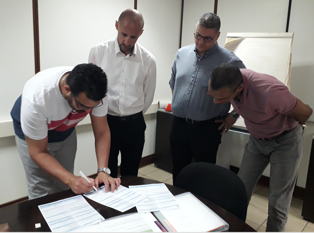 Nouveau dispositif de formation: 5 contrats signés chez Vindémia