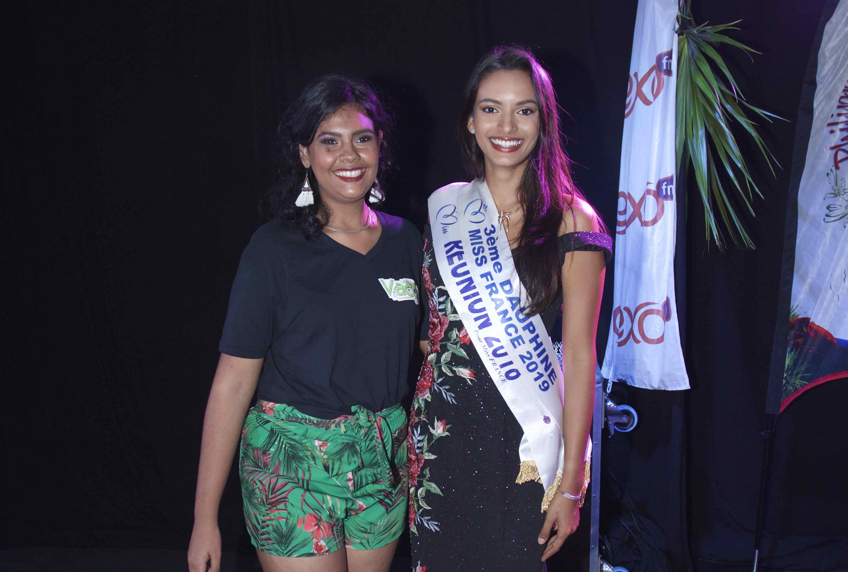 Frideline Mouniama élue Miss Vacoa 2019