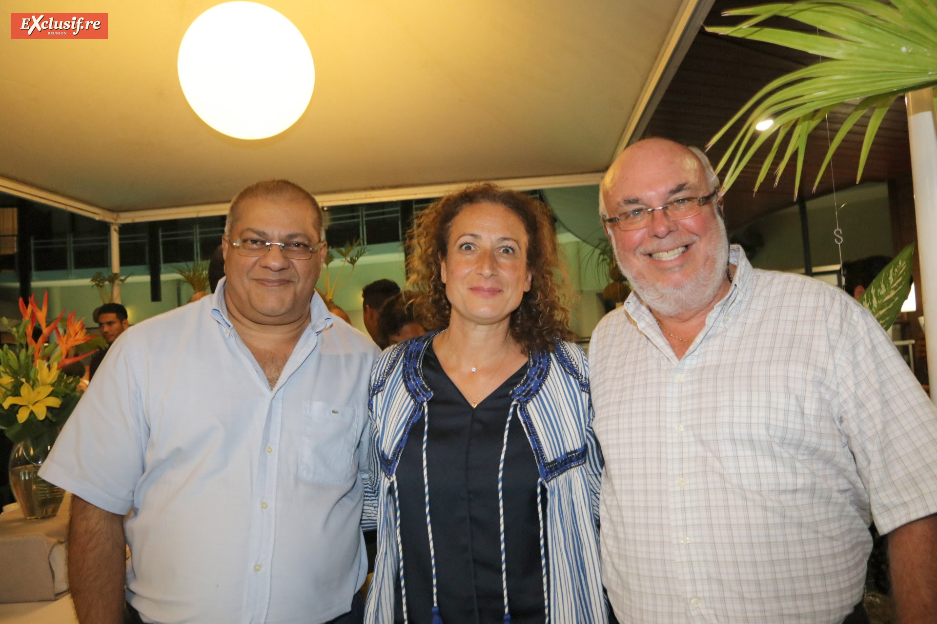 Arzou Mahamadaly, trésorier SICR, Annie Khayat-Tissier, avocate spécialisée en droit des affaires, et Frédéric Foucque, président du SICR