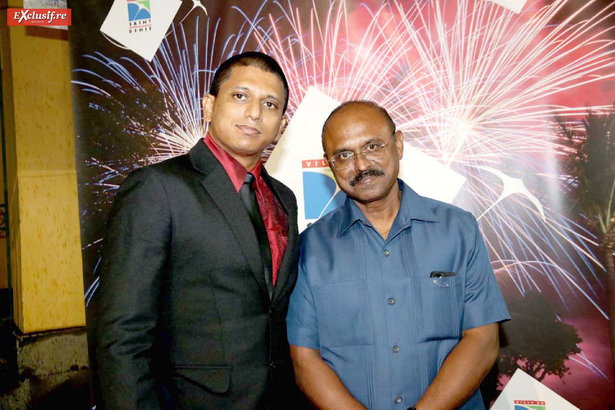 Jayaraman SelVakumar, et Roger Shankar, officiers du Consulat de l’Inde