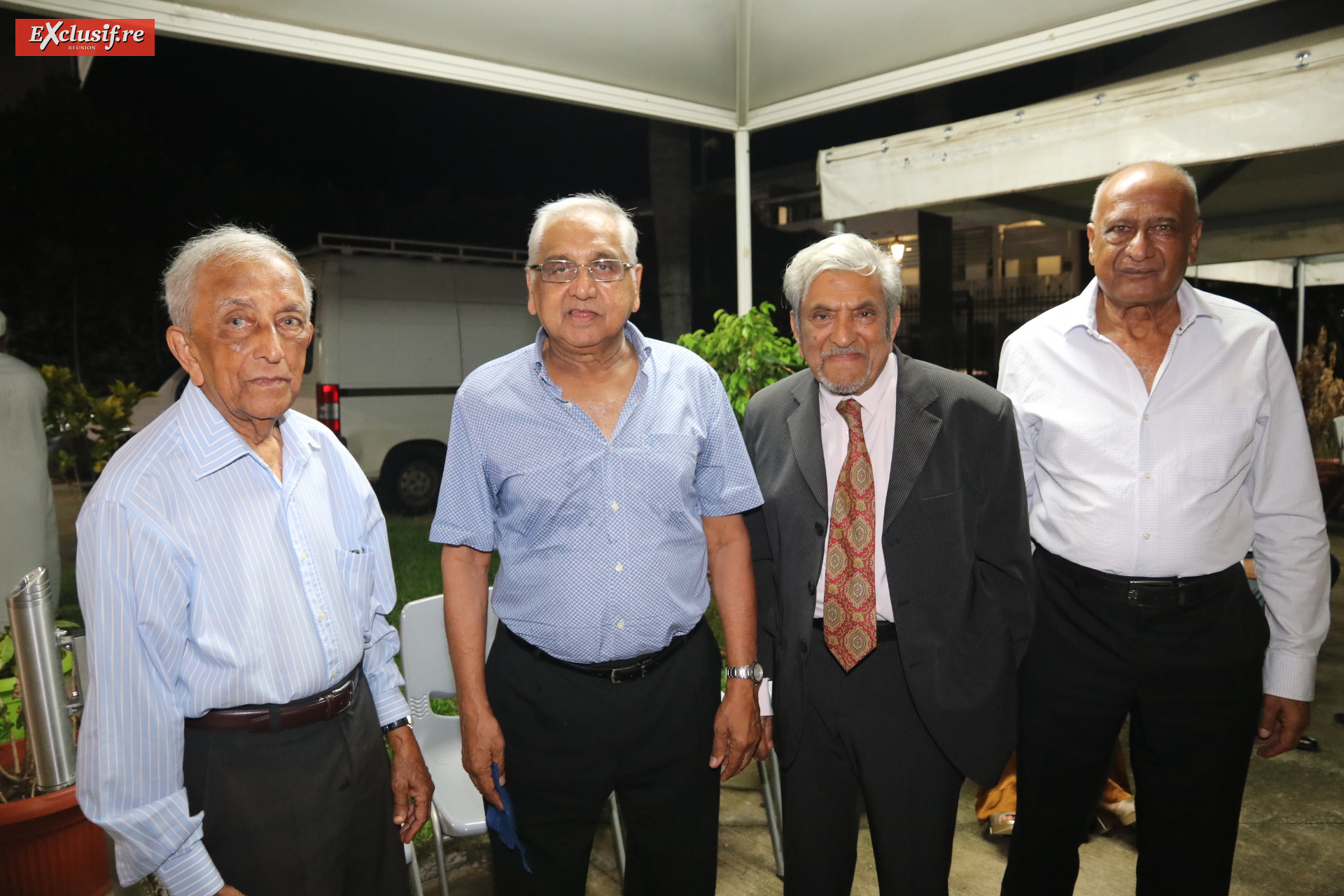 Issop Patel, Yacoub Gany, Ismaël Ravate et Abdoullah Motala