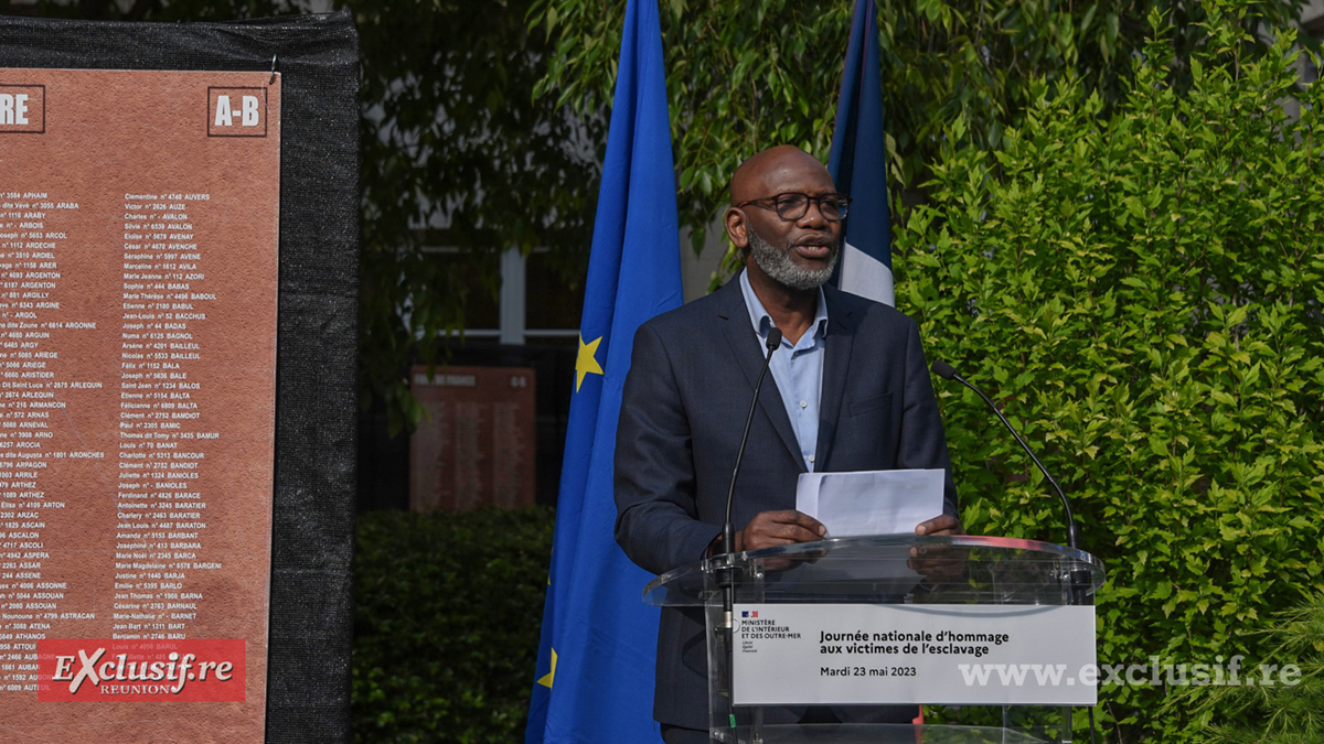 Emmanuel Gordien, président du Comité de la Marche du 23 mai 1998