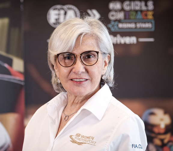 Michèle Mouton, vice-championne du monde des rallyes en 1982, invitée d'honneur et ambassadrice du Tour Auto 2023 (photo FIA)