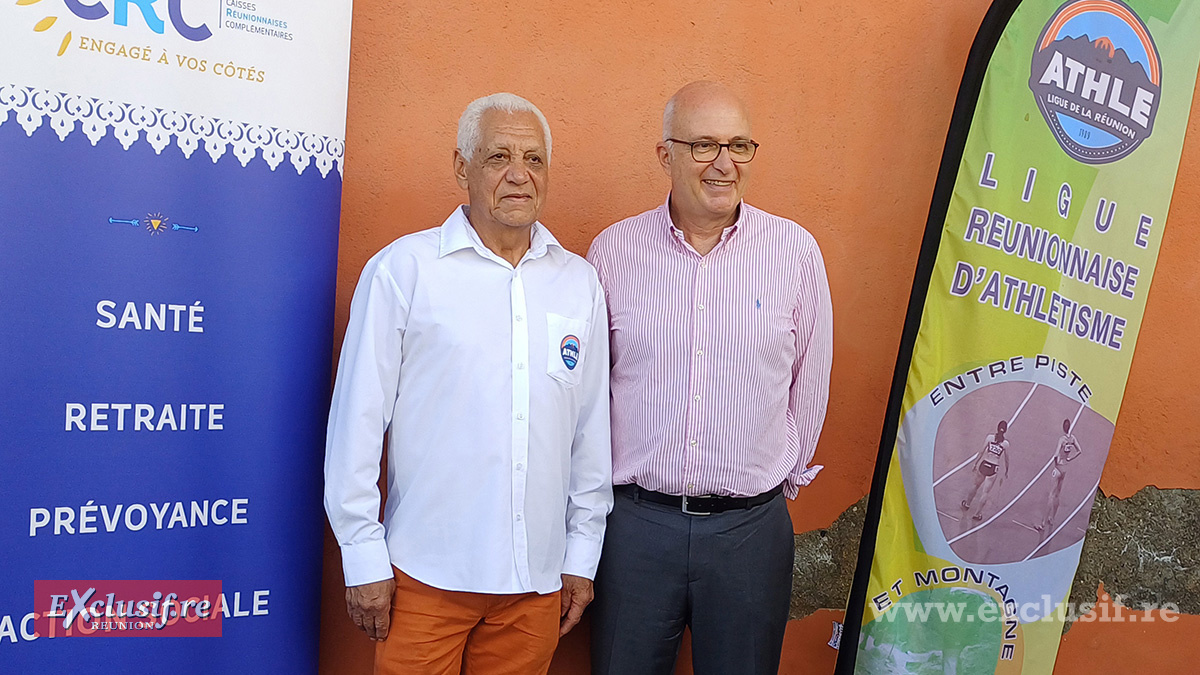 Jean-Claude Prianon, président de la LRA, et Thierry Benbassat, directeur général de la CRC