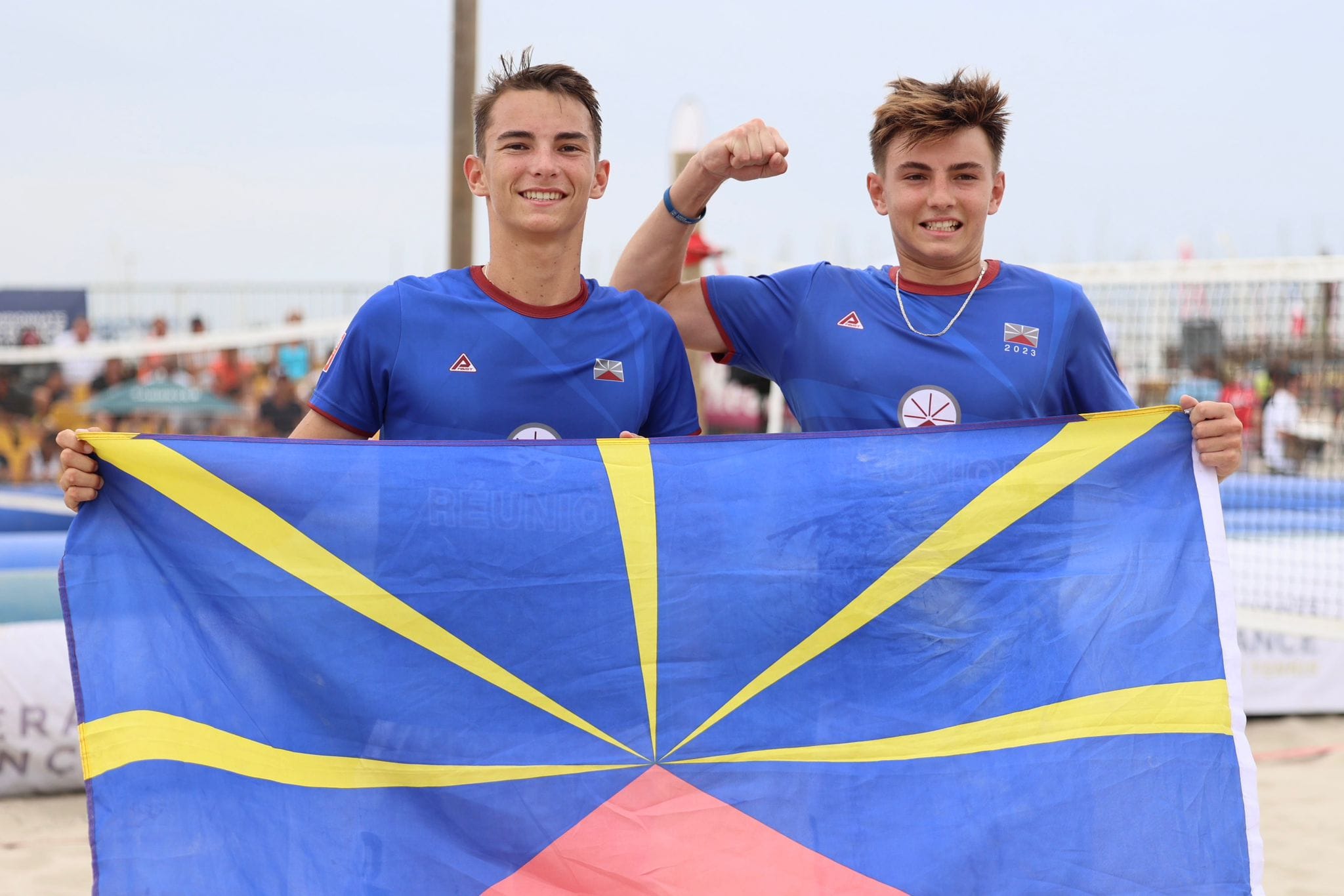 Thomas Portolleau et Mahé Bourjea champions de France Junior U18 2023