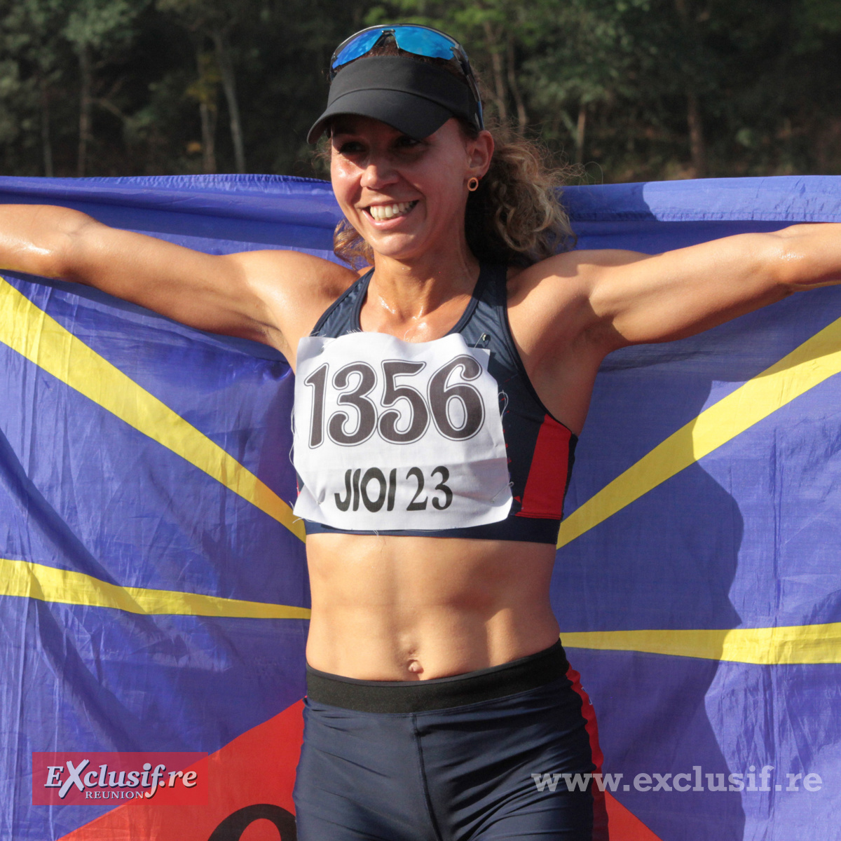 Emma Métro, l'or sur le 1500 m  (en 4' 42' 05'') et l'argent sur le 5000m