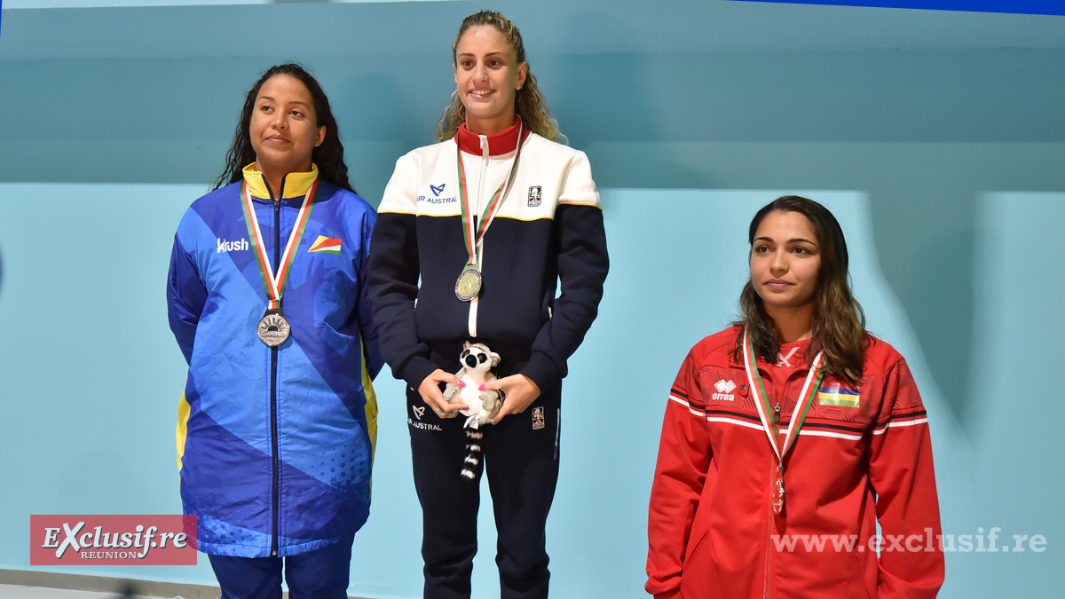 Et une nouvelle médaille d'or pour Emma Morel en natation