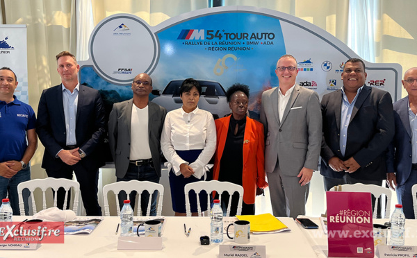 Sylvain Guillaume (RAS), Frédéric Lauté (Ho Huo Hen), Eric Assani (RER), Muriel Rajoel (ASA Réunion), Patricia Profil (Région réunion), Philippe-Alexandre Rebboah (Leal Réunion), Bruno Aristhène (ADA), et Christian Pausé (Ligue Sport Auto)