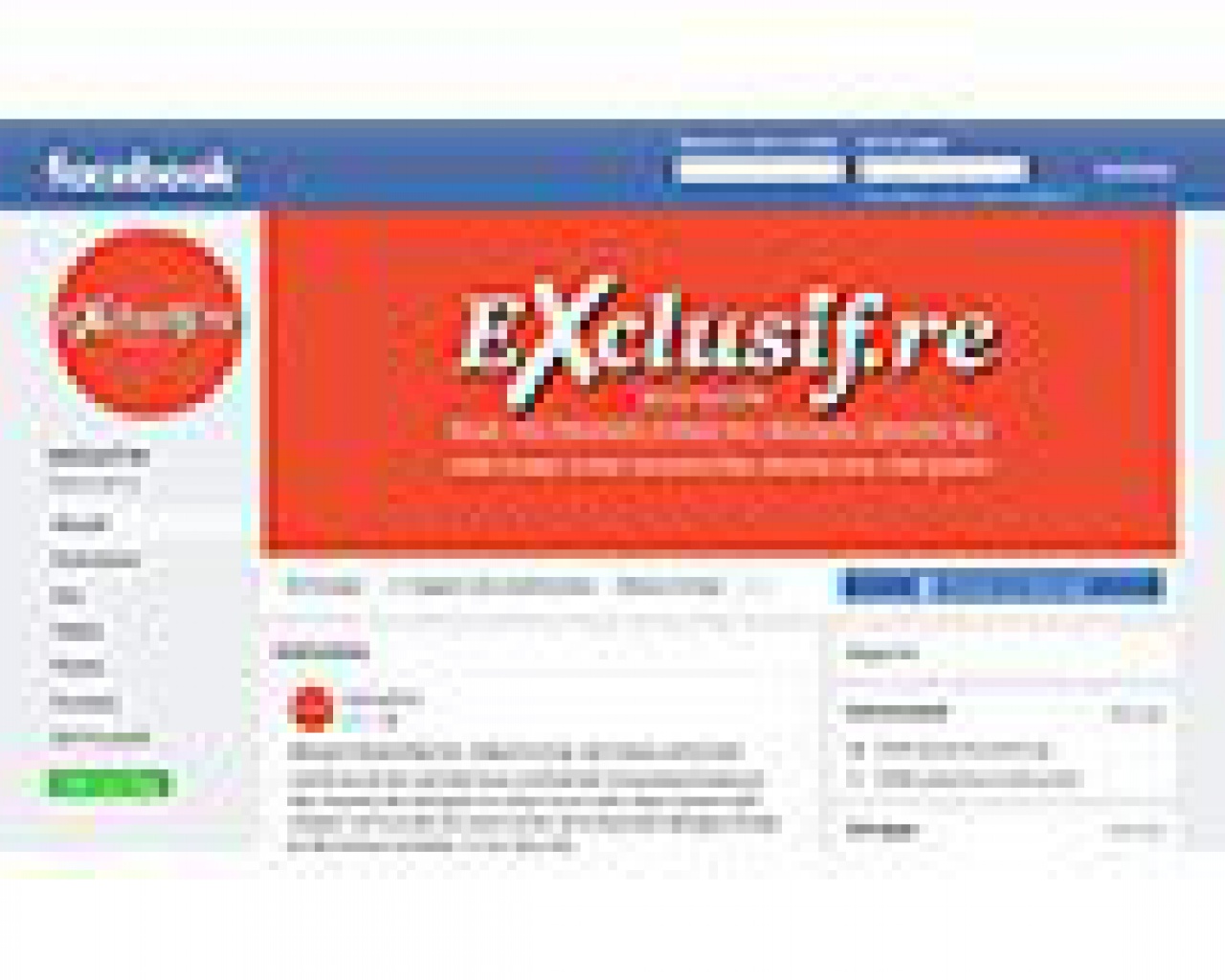 Facebook Exclusif Réunion