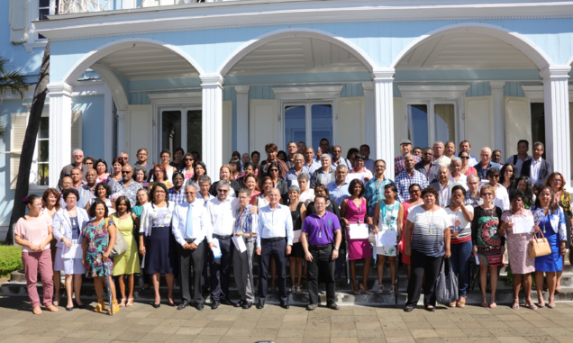 Remise de médailles du travail à la Villa du Département