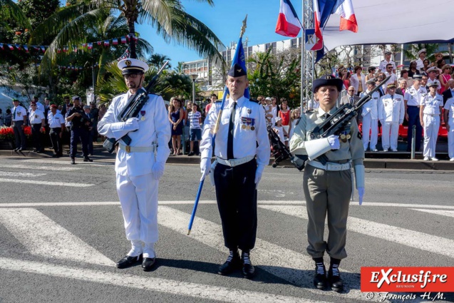 Défilé du 14 juillet 2017 au Barachois