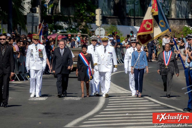 L'arrivée des officiel(le)s