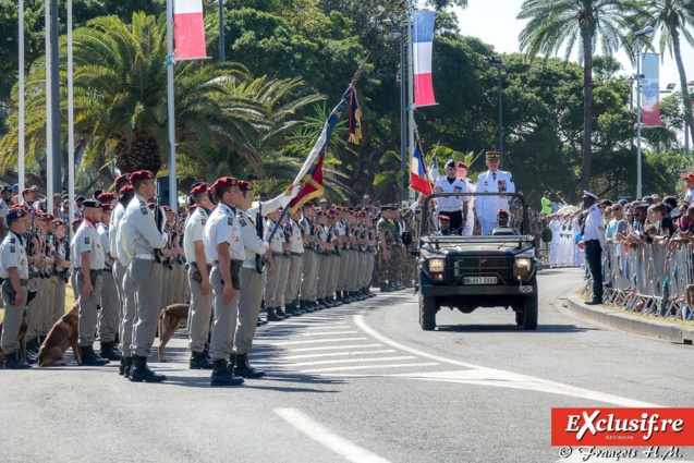 Défilé du 14 juillet 2017 au Barachois