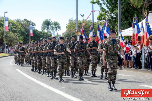Défilé du 14 juillet 2017 au Barachois