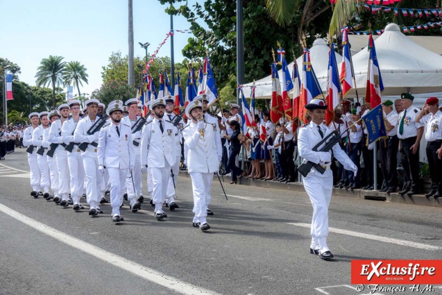 Défilé du 14 juillet 2017 au Barachois