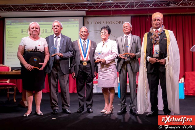 Madame Aude, Raoul Lucas, Gilbert Annette, Nicole Chon Nam, Henri Bourhis et Ali Abdallah