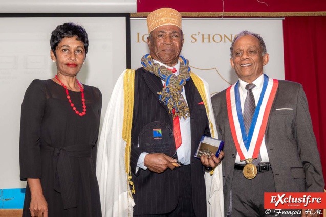 Ericka Bareigts, Ali Abdallah, et Gilbert Annette