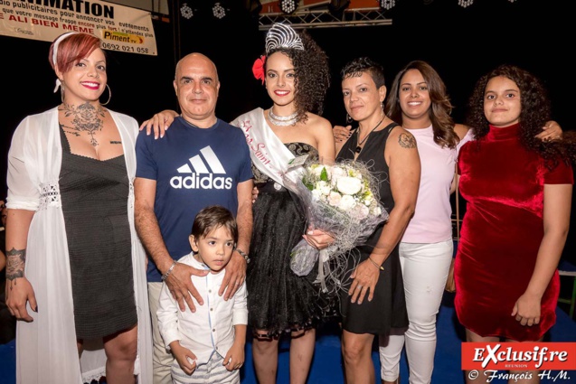 Lisa Bègue et sa famille