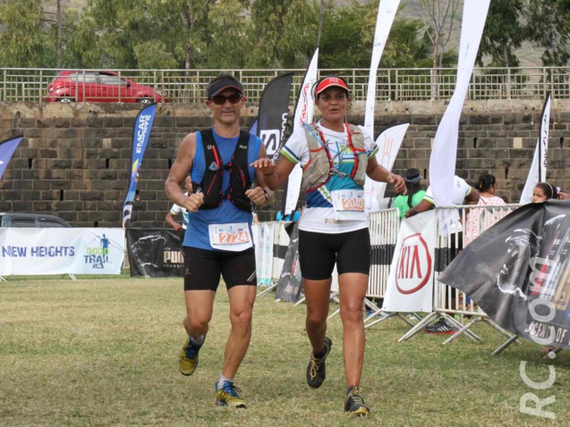 Arianne Bellepeau, 4ème en Master, et Armand Dijoux, 31ème en Master